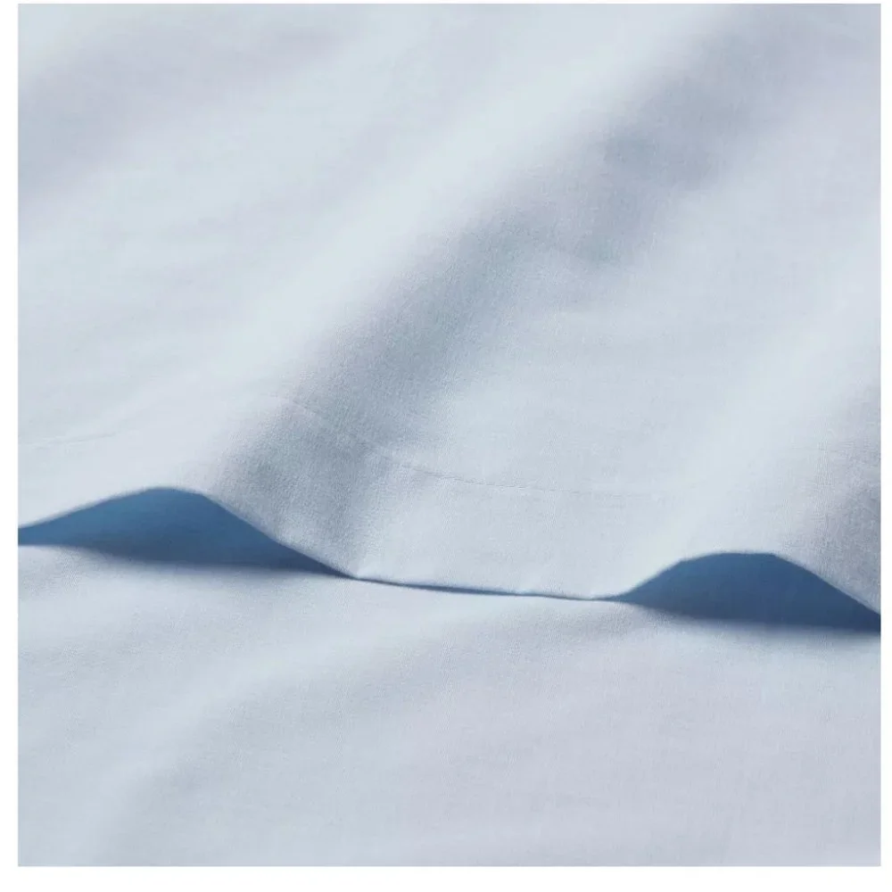 NWT Room Essentials Light Blue Full Flat Sheet